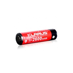 Batería de Litio 18650 2600 mAh- Klarus